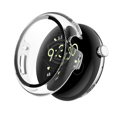 Tempered Glass Case Screen Protector For Google Pixel Watch Zuslab Full Coverage