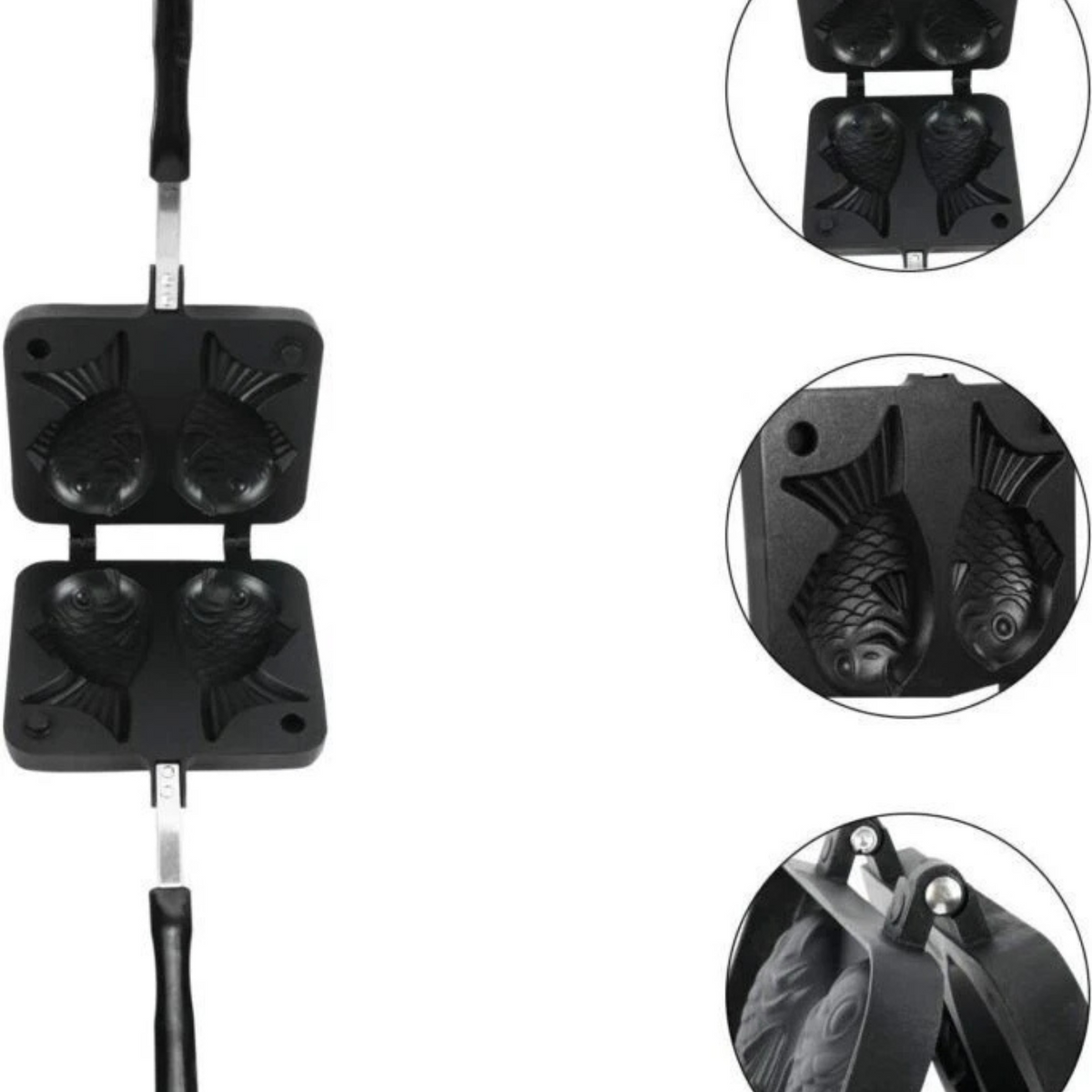 Waffle Fish Maker Taiyaki Japanese Dessert Shaped Non Stick Bakeware