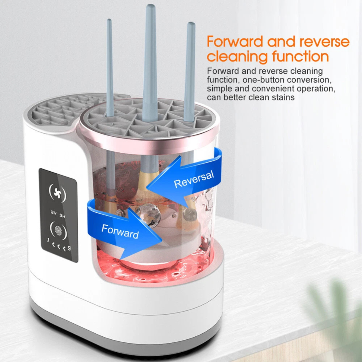 Electric Makeup Brush Cleaner Dryer Automatic Spin Washing Beauty Tool