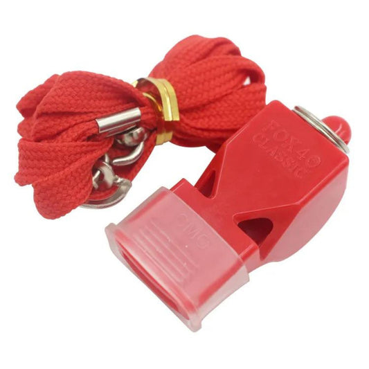 Classic Red Fox40 Safe Whistle CMG Football Outdoor Indoor Sport Referee