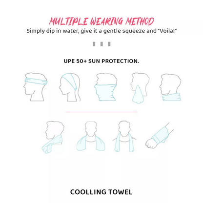 Cooling Towel Instant Cold Cool Outdoor Cycling Jogging Sports Training