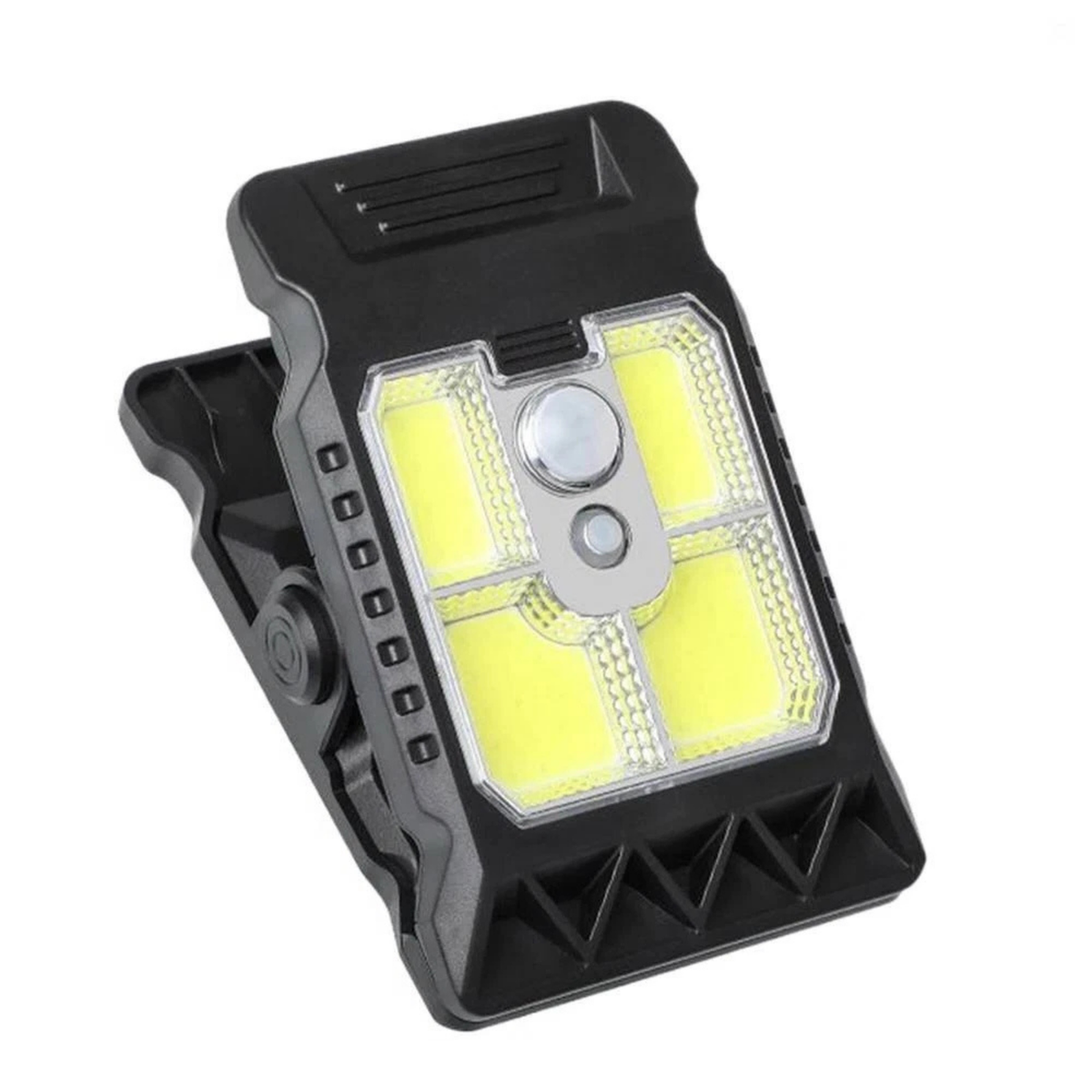 Solar Clip Light Outdoor Motion Sensor LED Lamp 500mAH Rechargeable