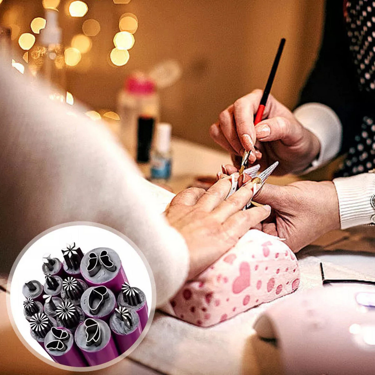15x Set Dotting Tools for Girls and Women Nail Art Stamp Pen Set DIY Nail Art