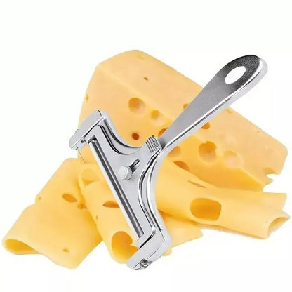 Kitchen Cooking Wire Cheese Cutter Adjustable Cheese Slicer Stainless Steel 1x