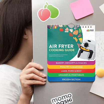 Air Fryer Magnetic Cheat Cooking Guide Booklet Air Fryer Cheat Sheet 1x