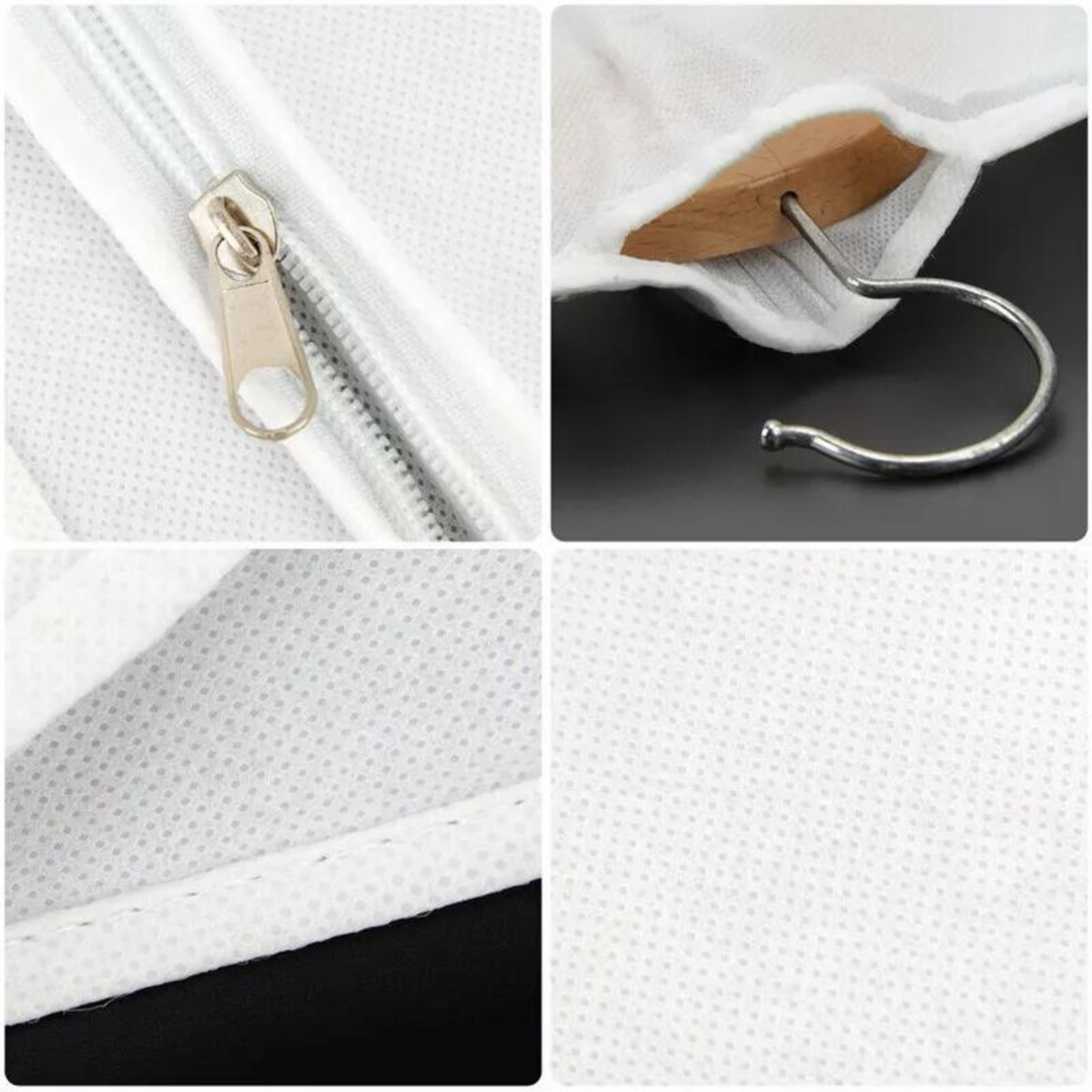 Breathable Cover Storage Bag Wedding Dress Bridal Gown White Extra Large