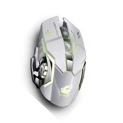 Optical RGB Backlit Wireless Gaming Mouse Ergonomic Recharge PC Laptop Desktop
