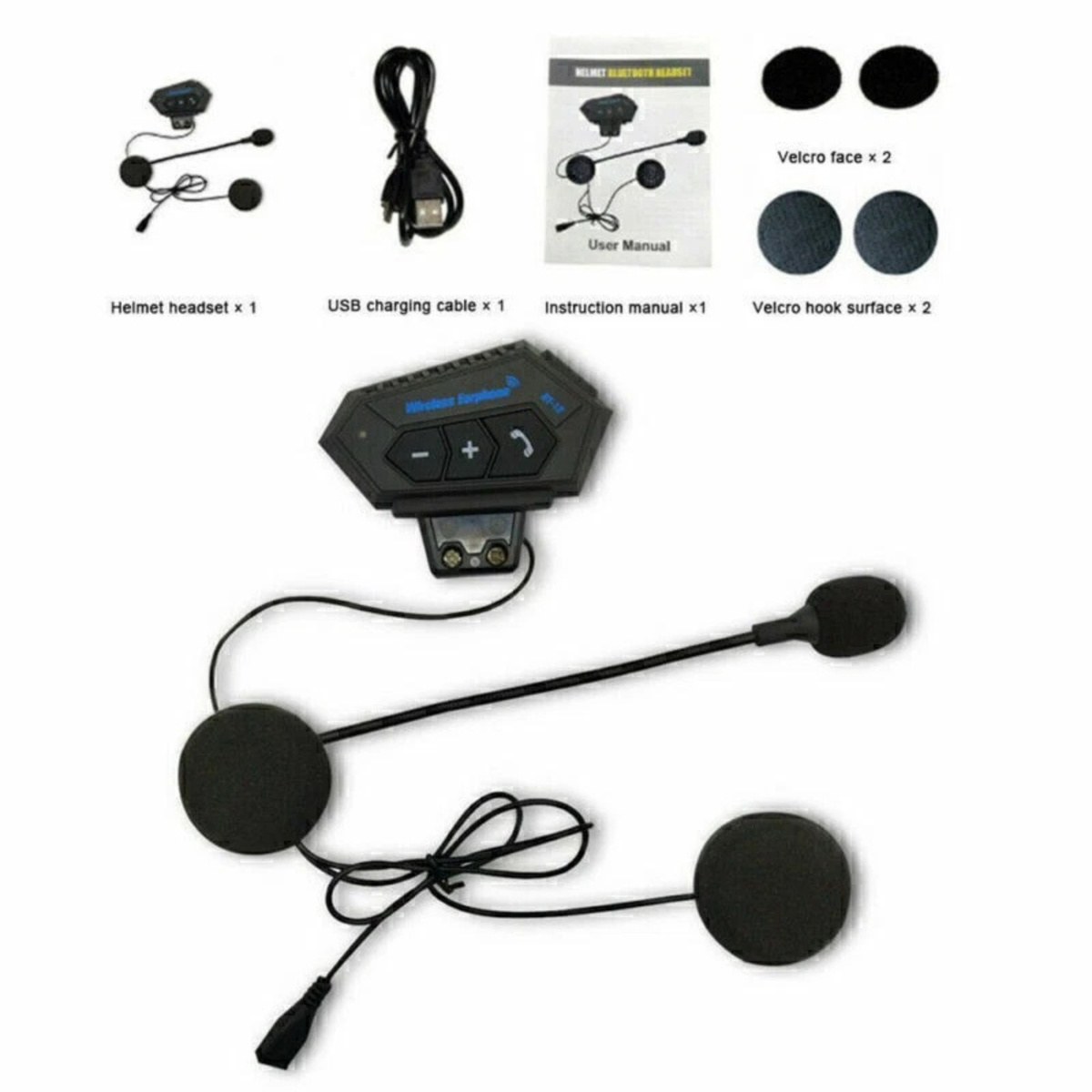 Bluetooth Motorcycle 1080P HD Camera Recorder Motorbike Riding Camera