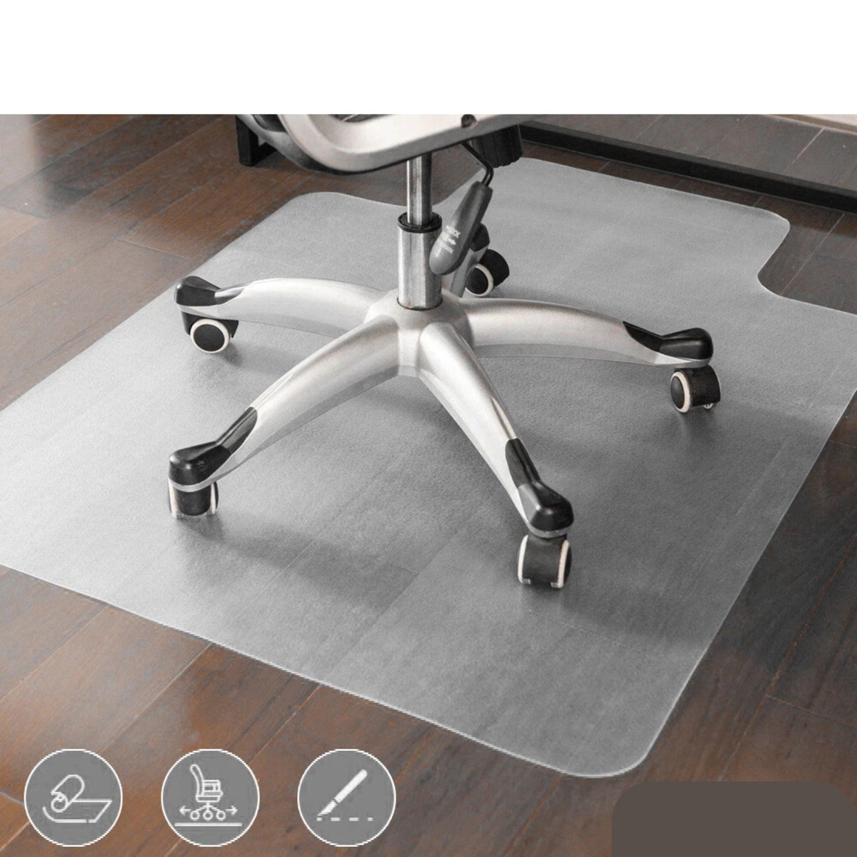 Computer Desk Floor Chair Mat Office Carpet Surface Protection Pad