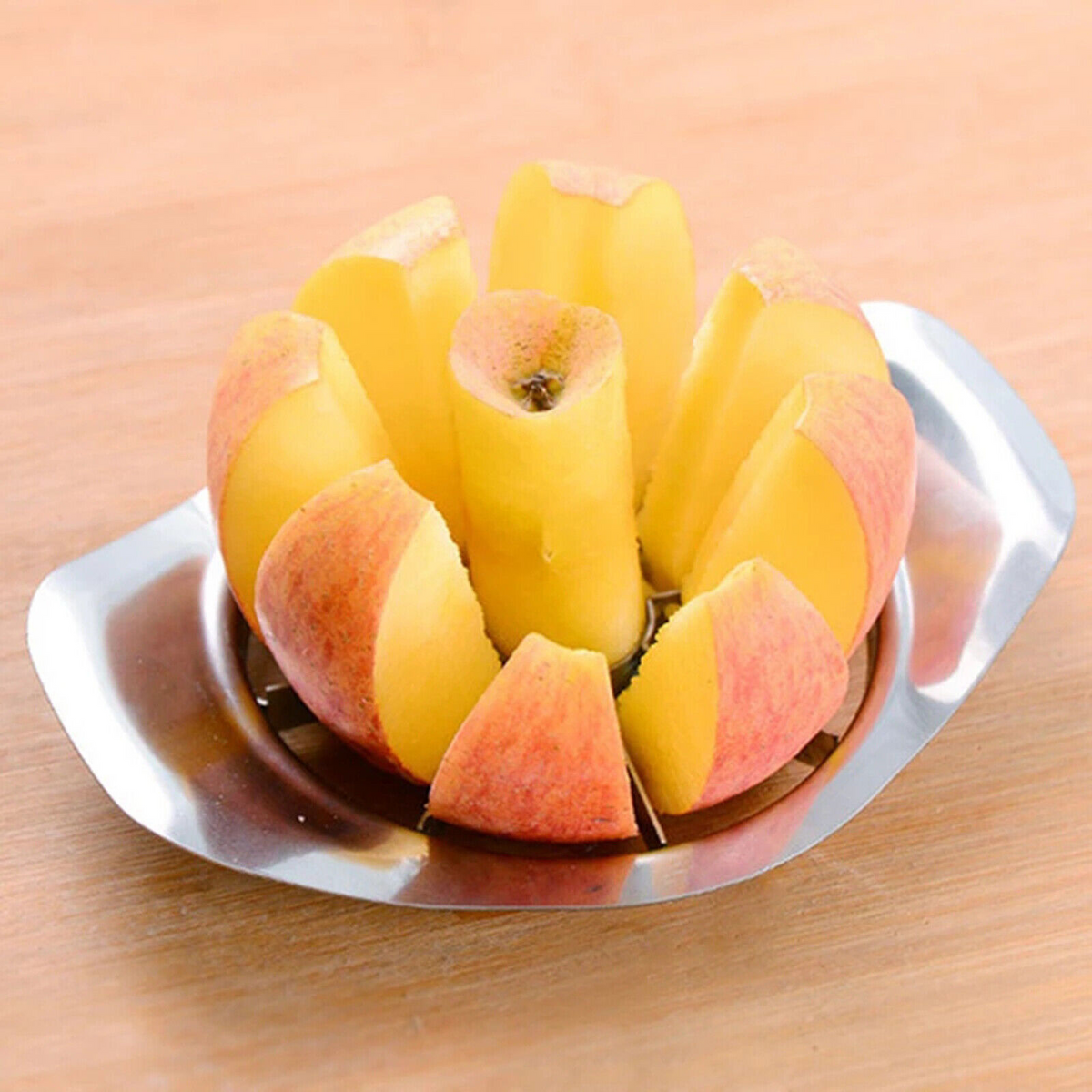 Knife Slicer Apple Fruit Corer Divider Cutter Peeler Home Stainless Steel