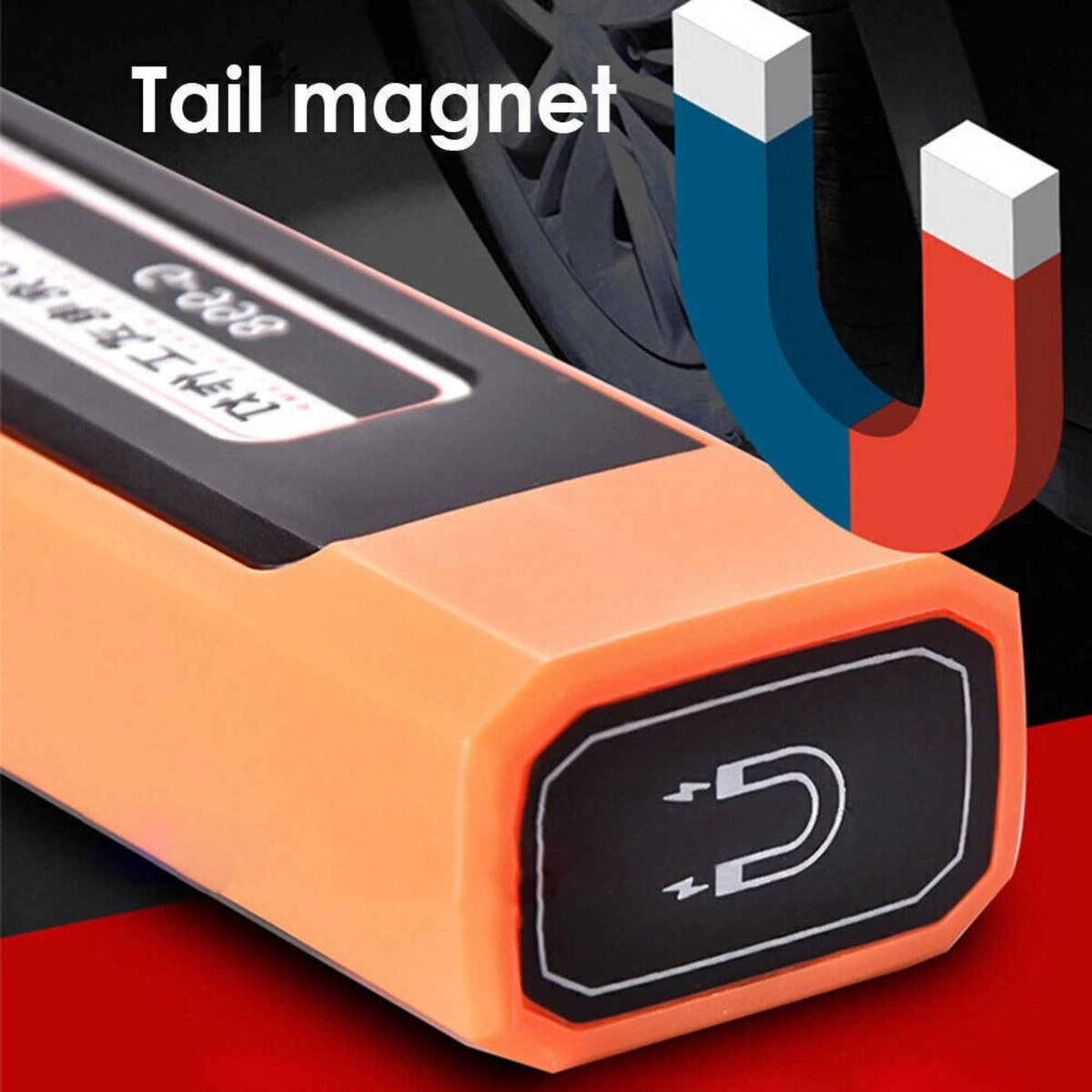 Cordless Magnetic Rechargeable LED Work Light for Garage Use 2pcs Pack