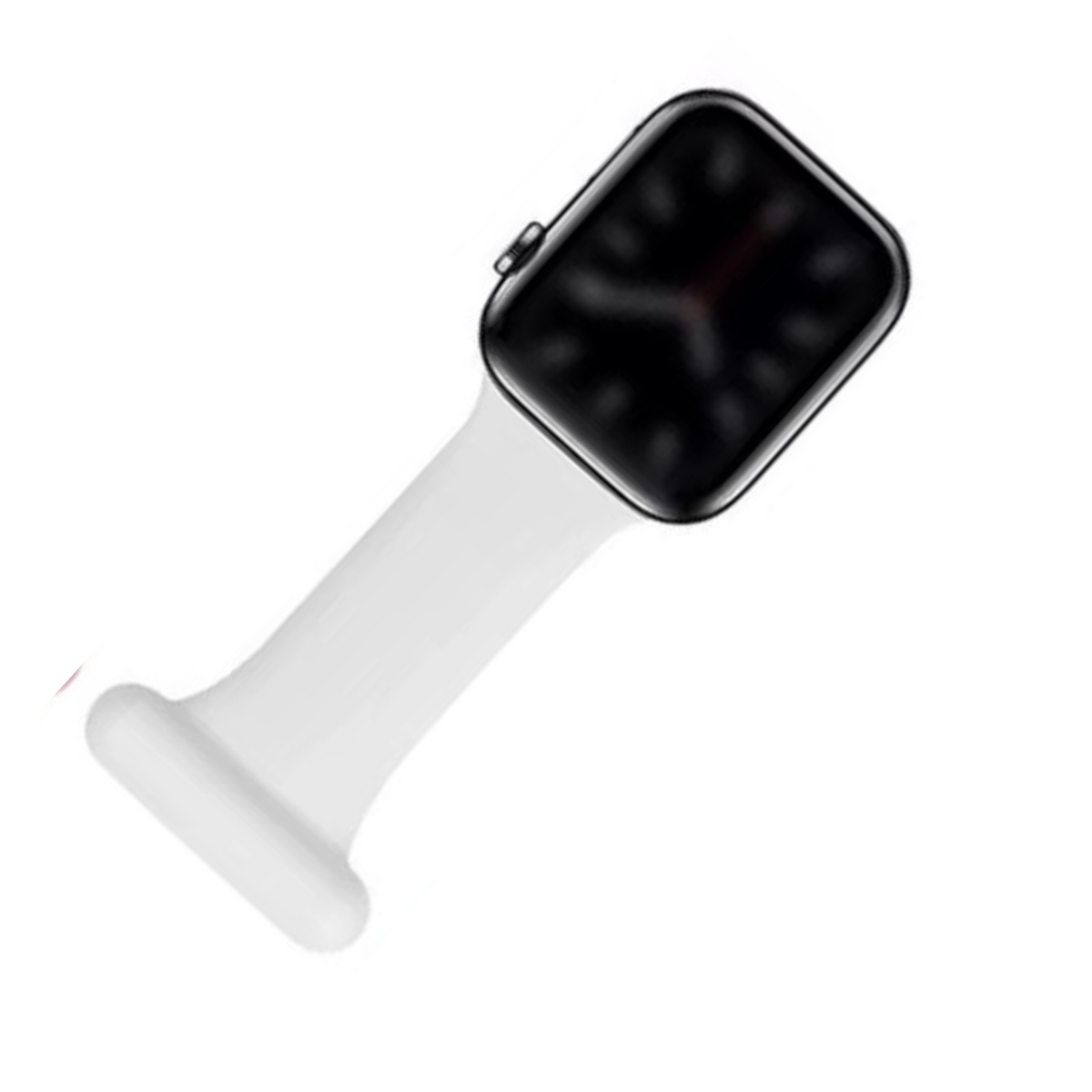 White Apple Watch Band Fob Clip-on Strip Doctor Midwife Paramedics 42/44/45