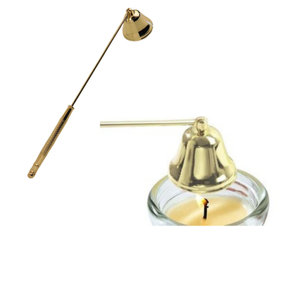 Flame Stopper Anti-Slip Candle Snuffer Decorative Accessory Gold/A