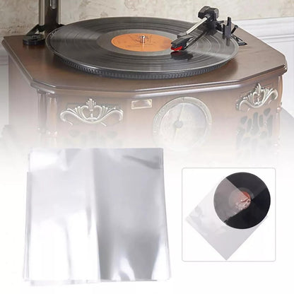 12inch Vinyl Record Plastic Cover 50x Outer Sleeve Durable LP Music Record