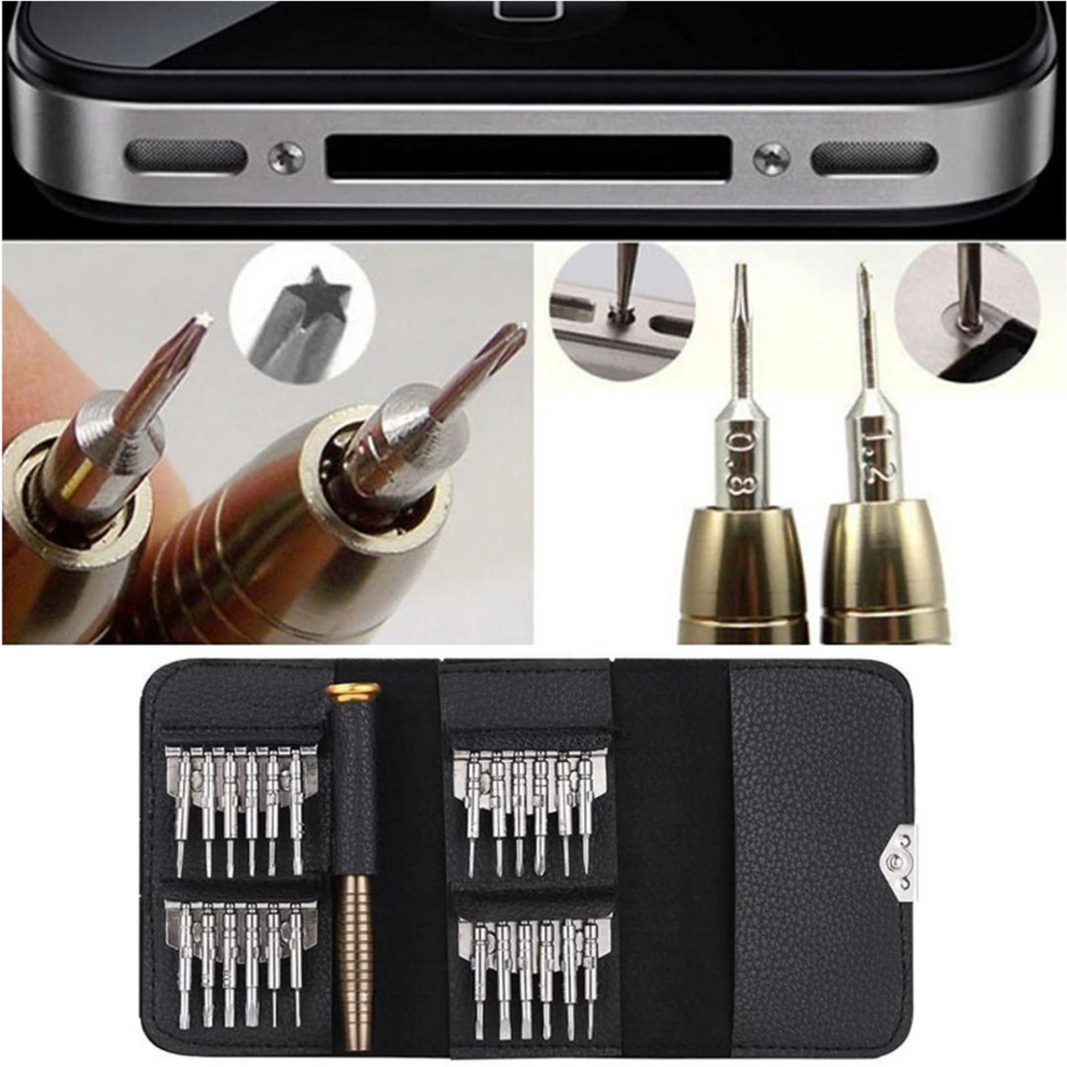 Precisions Screwdriver Torx Tool Kit Set 25 in 1 Small Mini Repair Laptop