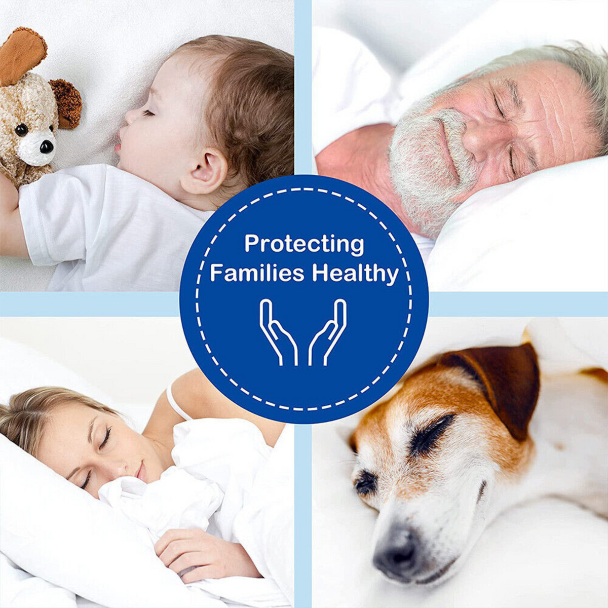 Cooling Mattress Pad Bamboo Mattress Topper Extra Thick Breathable Pillow Top