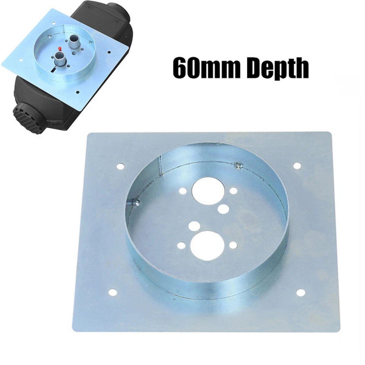 Stainless Steel Mounting Plate 60mm Turret Planar Support Base for Use