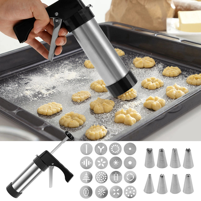 Stainless Steel Churro Press Manual Churro Maker Machine for Home Baking Use