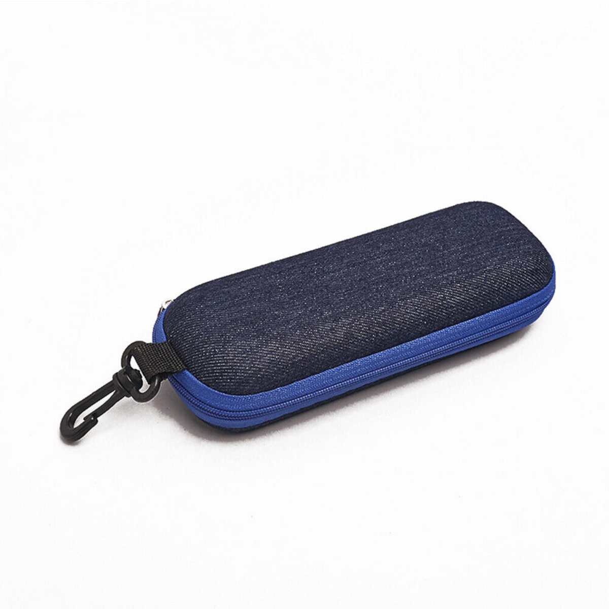 Blue Portable Glasses Protector Eyeglasses Sunglasses Hard Case Box Shell