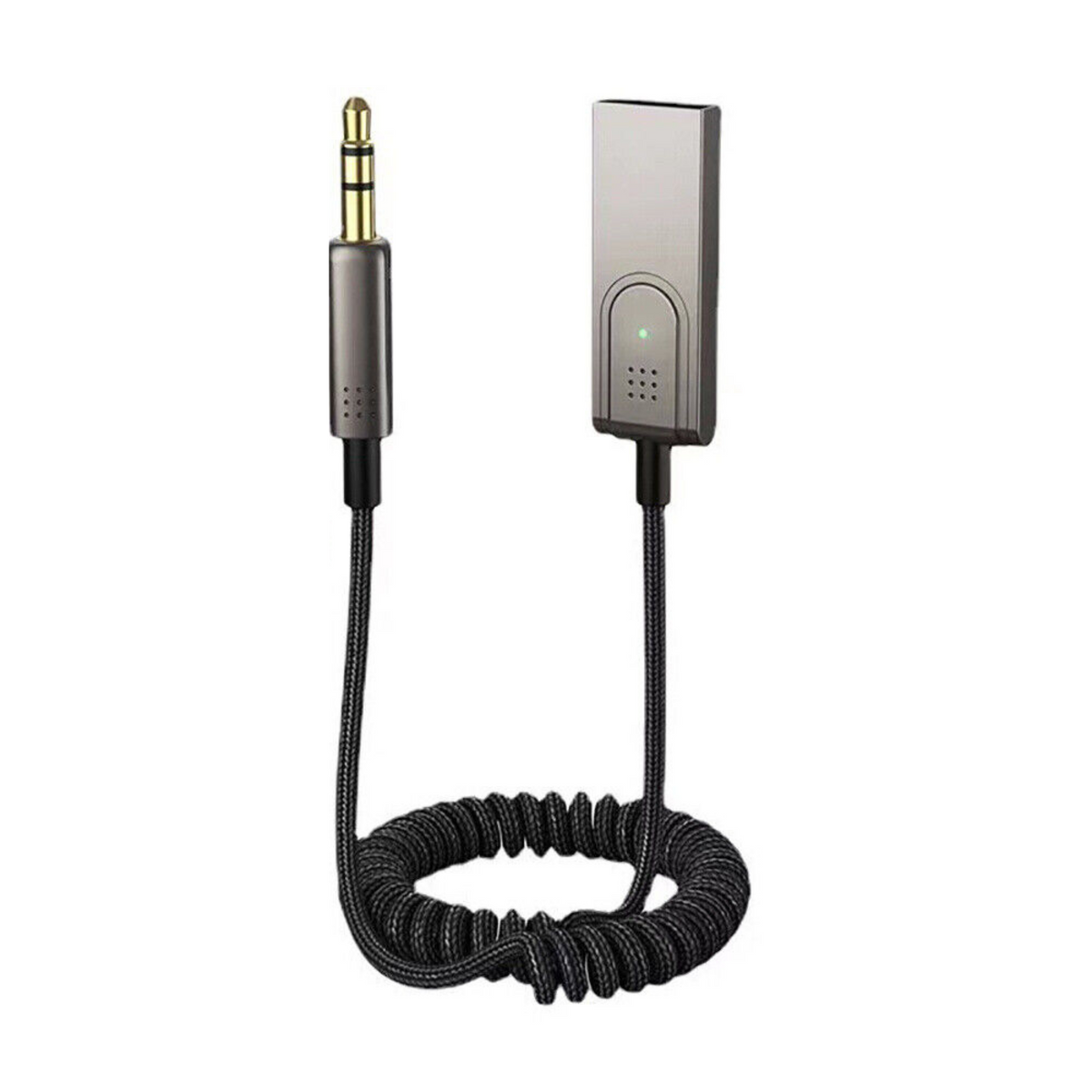 Receiver Dongle Car Wireless Bluetooth 5.1 AUX 3.5mm Adapter Cable