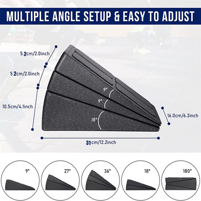 3X Adjustable Slant Squat Wedge Boards for Stretching and Calf Trainin