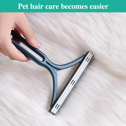 Fabric Shaver Clothes Silicone Lint Remover For Pet Dog Cat Hair Cleanin 1x Navy
