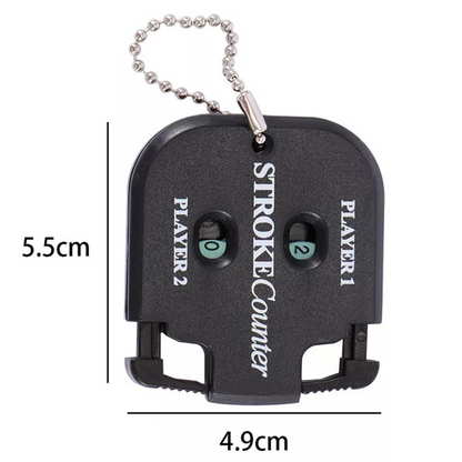 1x Two Digit Scoring Keeper Golf Counter Black Shot Stroke Putt Score Count