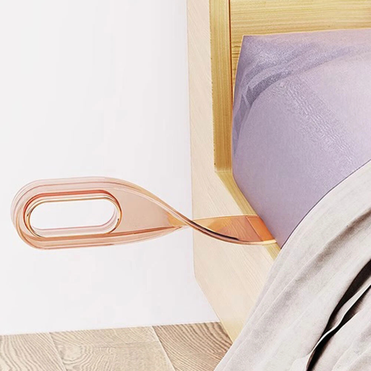 Orange Wedge Elevato Mattress Lifter Ergonomic Tool for Easy Bed Lifting