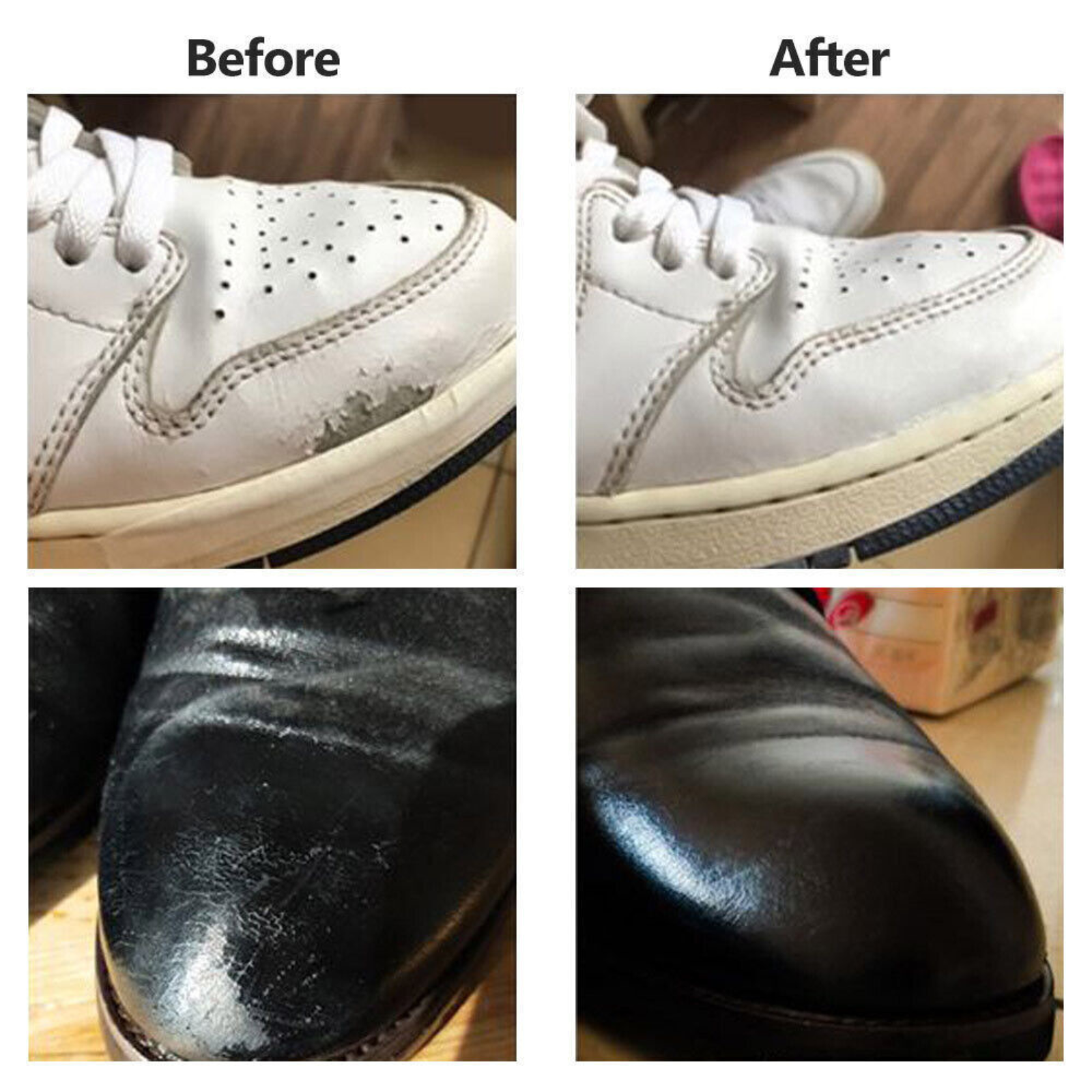Filler Cream Kit Black Leather Repair Restore Car Seat Sofa Scratch Hole Rip