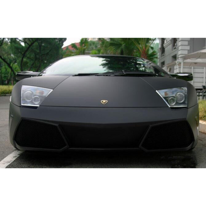 152cmx50cm Car Vinyl Wrap Film Roll Matte Satin Black Sticker Decals Air Release