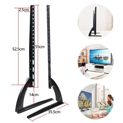TV Pedestal Stand Bracket Legs Universal 32''-70'' Screen Table Desktop LCD LED