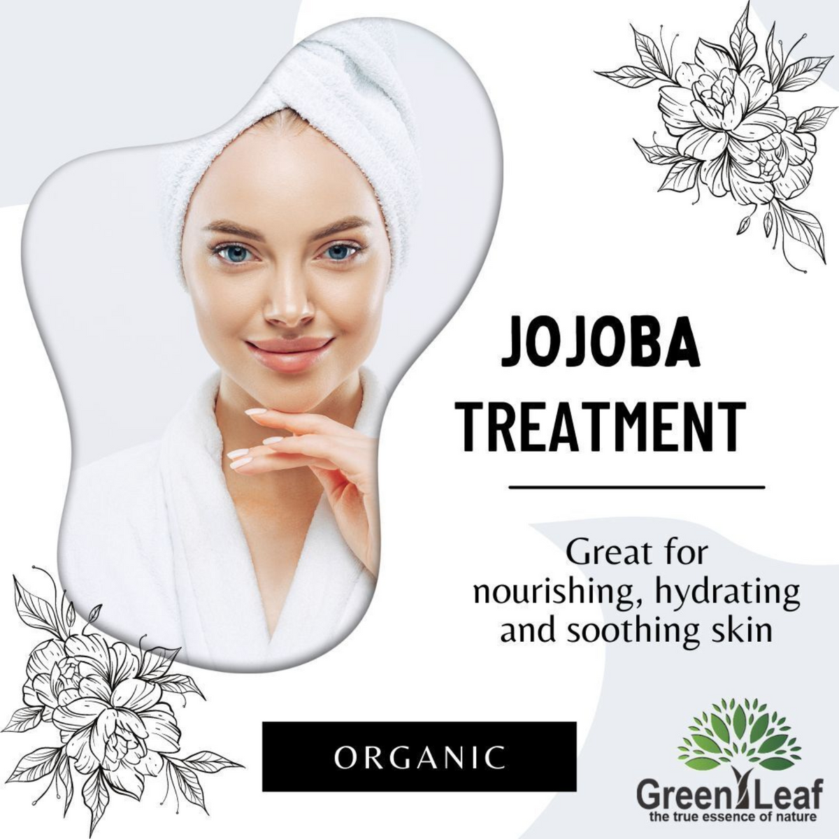 100% Pure Organic Cold Pressed Jojoba Oil Grade Carrier Oil