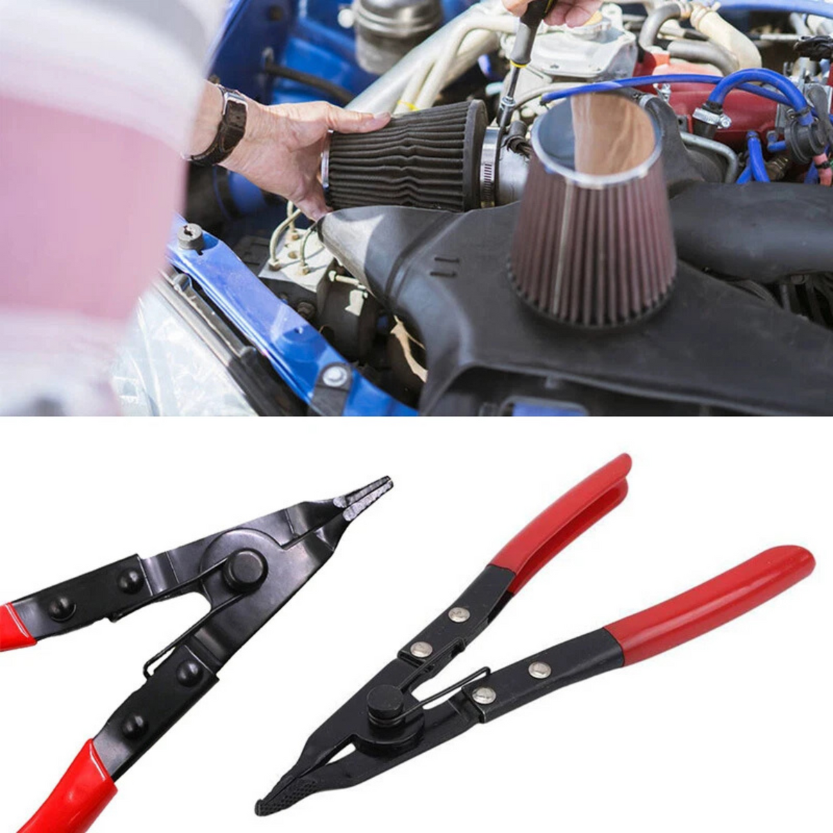 Circlip Spring Snap Ring Pliers Carbon Steel Durable Precise Removal Tool