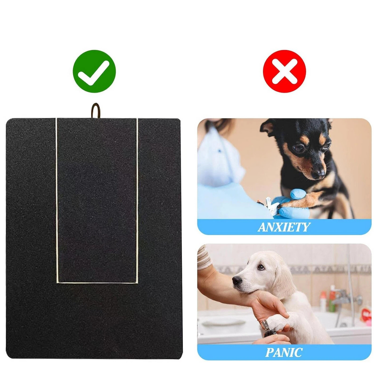 Nail Dog Pad for Scratching and Care Relief, Durable Comfortable Pet Essential