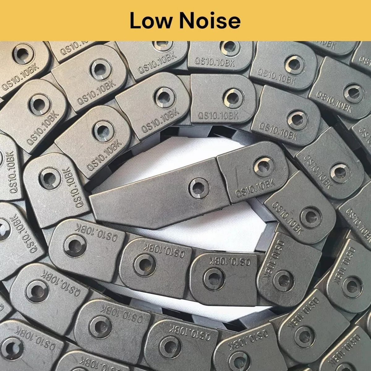 10x10mm Plastic Towline Machine Tool Nested 1M Nylon Cable Carrier Drag Chain