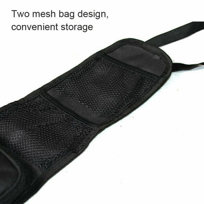 Car Seat Side Hanging Storage Organizer Net Bag Phone Holder Mesh Pocket