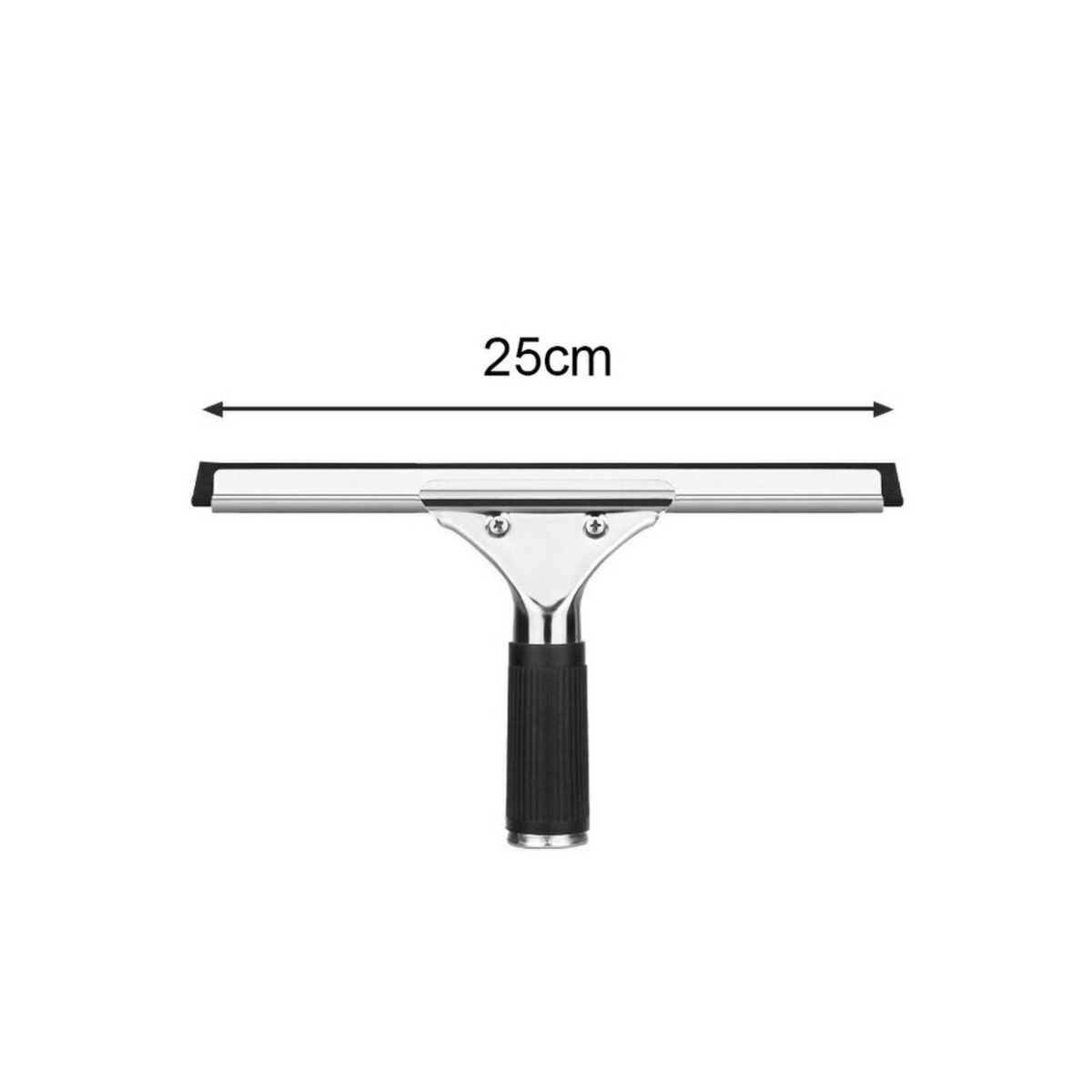 Bathroom Shower Cleaner Blade Wiper Cleaning Squeegee Glass Window 25cm