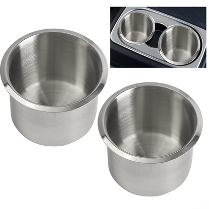 Stainless Steel Drink Cup Holder Durable Mount Accessory