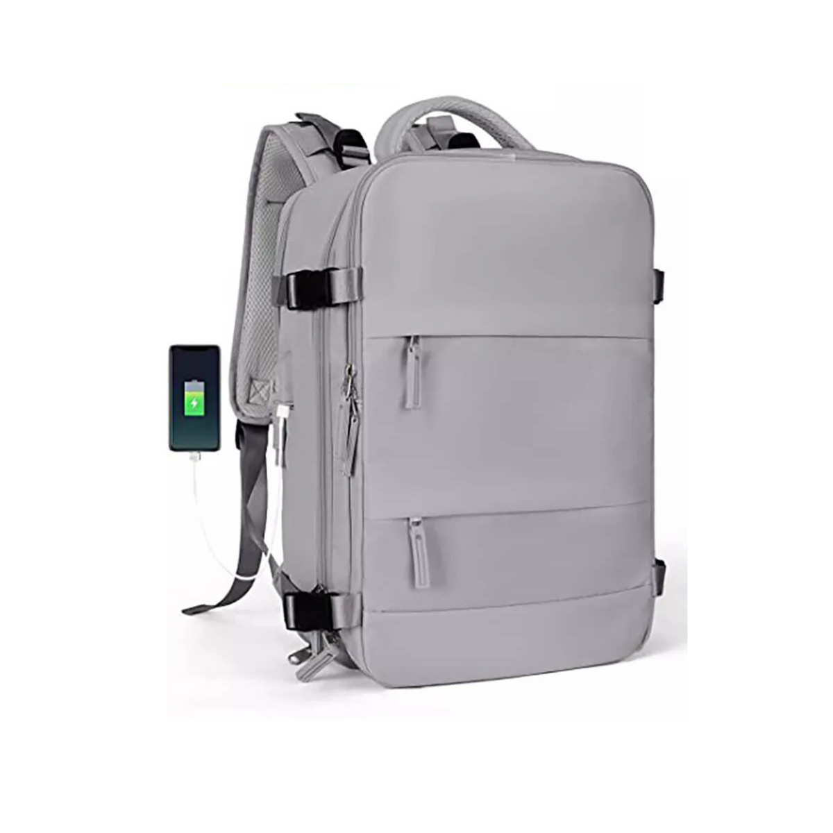 Waterproof Travel Backpack Outdoor Hiking Camping Bag Pack Grey