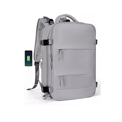 Waterproof Travel Backpack Outdoor Hiking Camping Bag Pack Grey