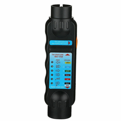 Tow Diagnostic Bar Tool 12V Trailer Plug Socket Electrical Tester Device