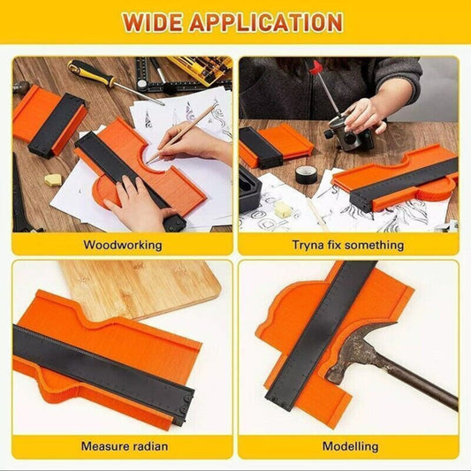 10inch Laminate Tile Edge Shape Duplicator Contour Edge Tiling Profile Gauge