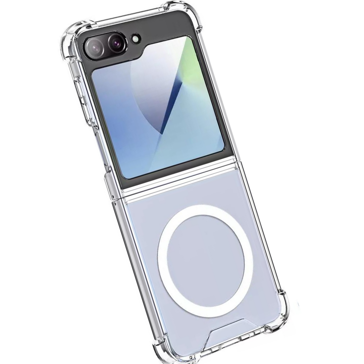 Magnetic Case Cover 5 Samsung Galaxy Z Flip5 5G Clear Magsafe