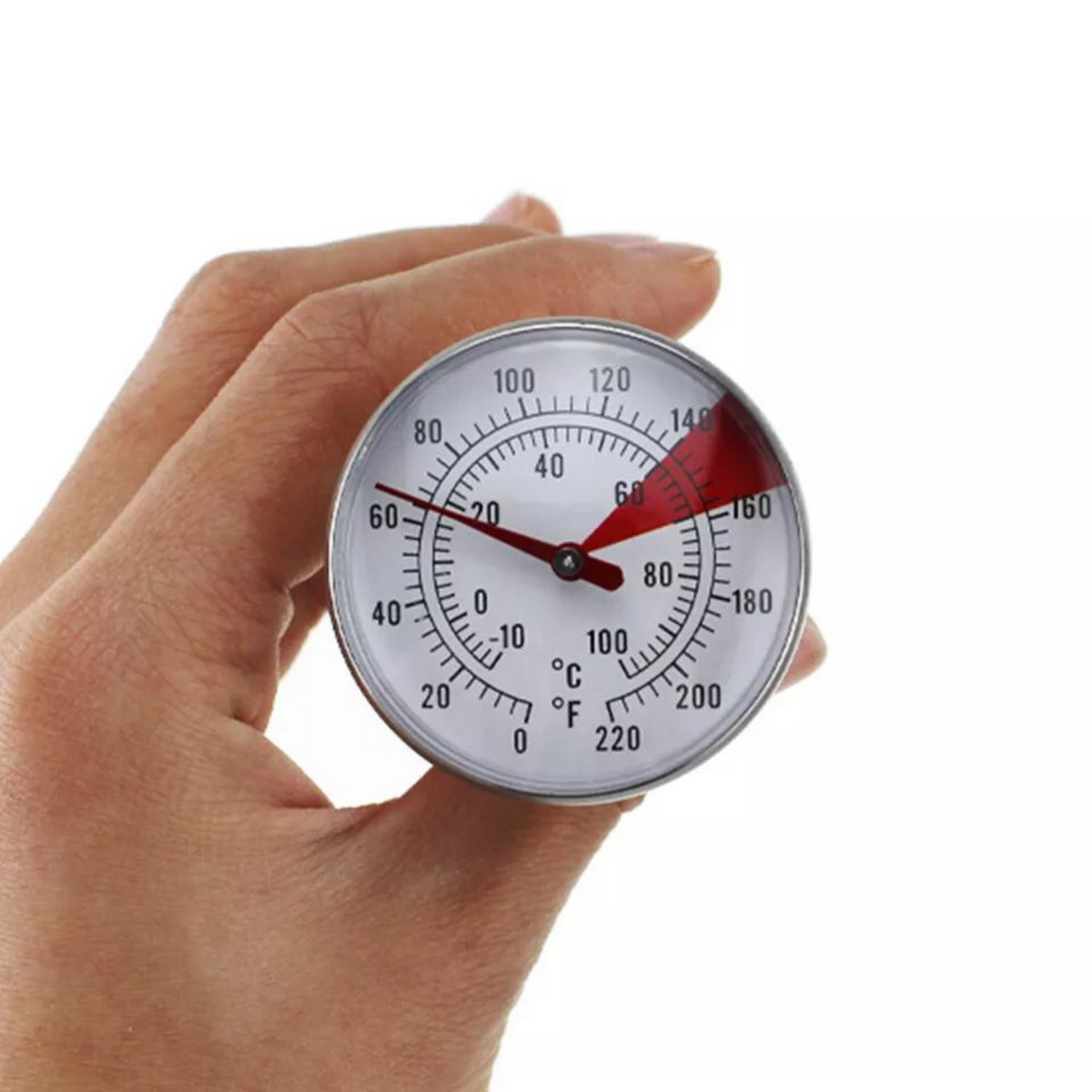 Stainless Steel Temperature pan Clip Milk Coffee Probe Thermometer Maker