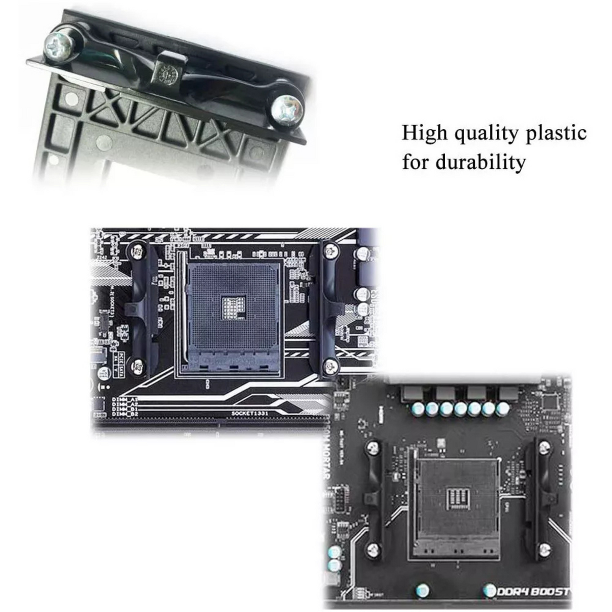 Microprocessor Mounting Module AM4 CPU Fan Cooler Mounting Bracket for AMD Motherboard Radiator ...