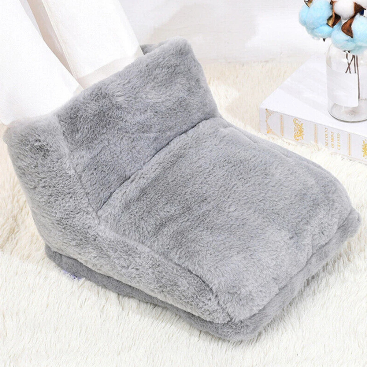 Heated Foot Warmer Universal Electric Device Heating Comfort Warm Winter Use