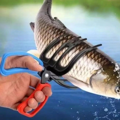 Fishing Grip Holder Tool Alloy Fish Tackle Gripper Grabber 3 Tooth Clamp