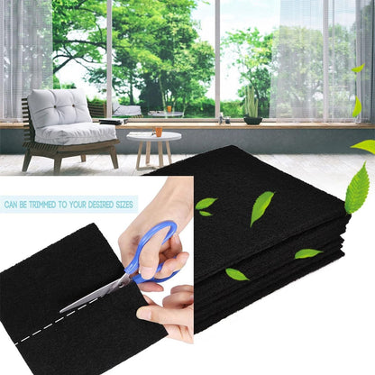 48cmx57cmx3mm Range Hood Carbon Filter Charcoal Replacement