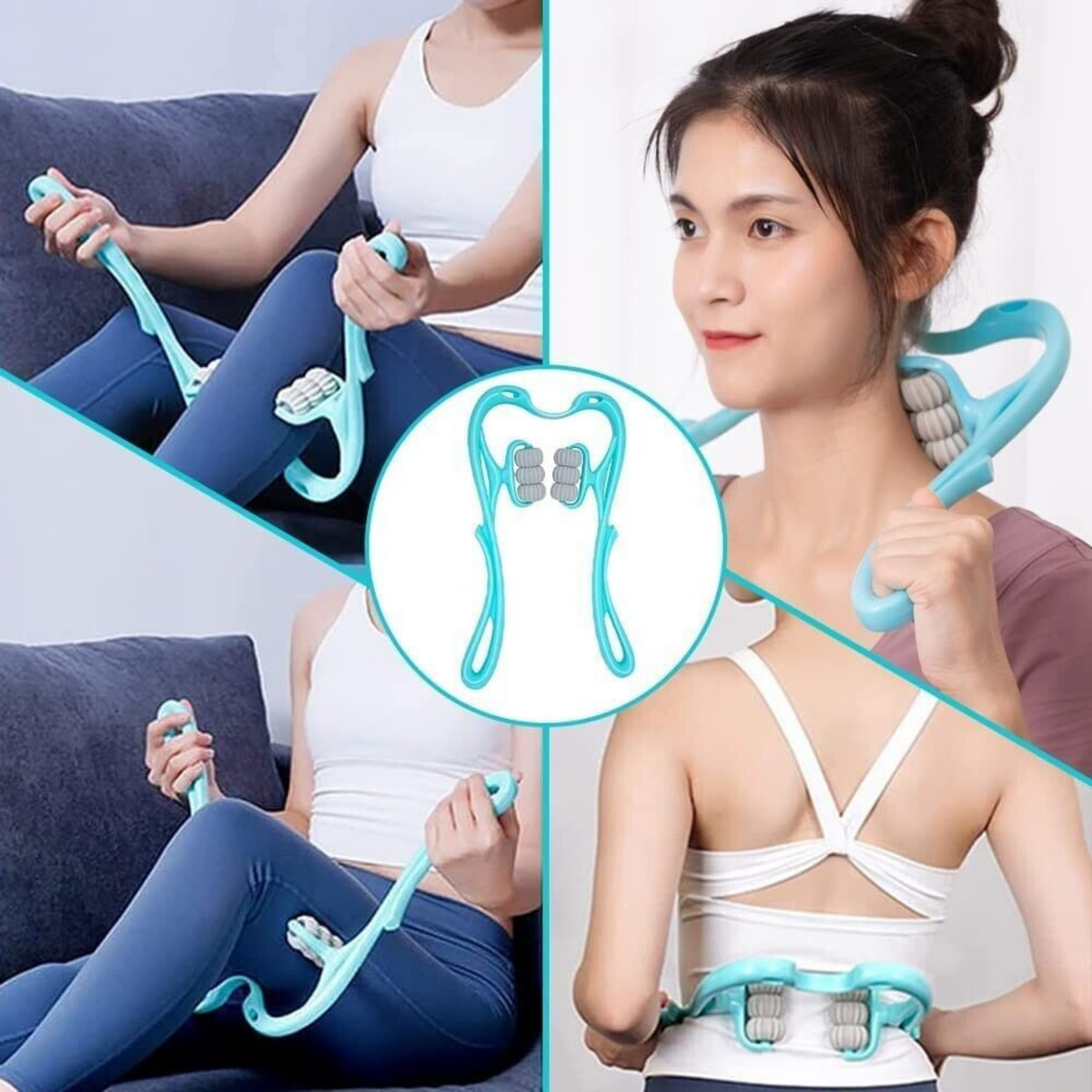 Trigger Point Pressure 6-Roller Hand Neck Shoulder