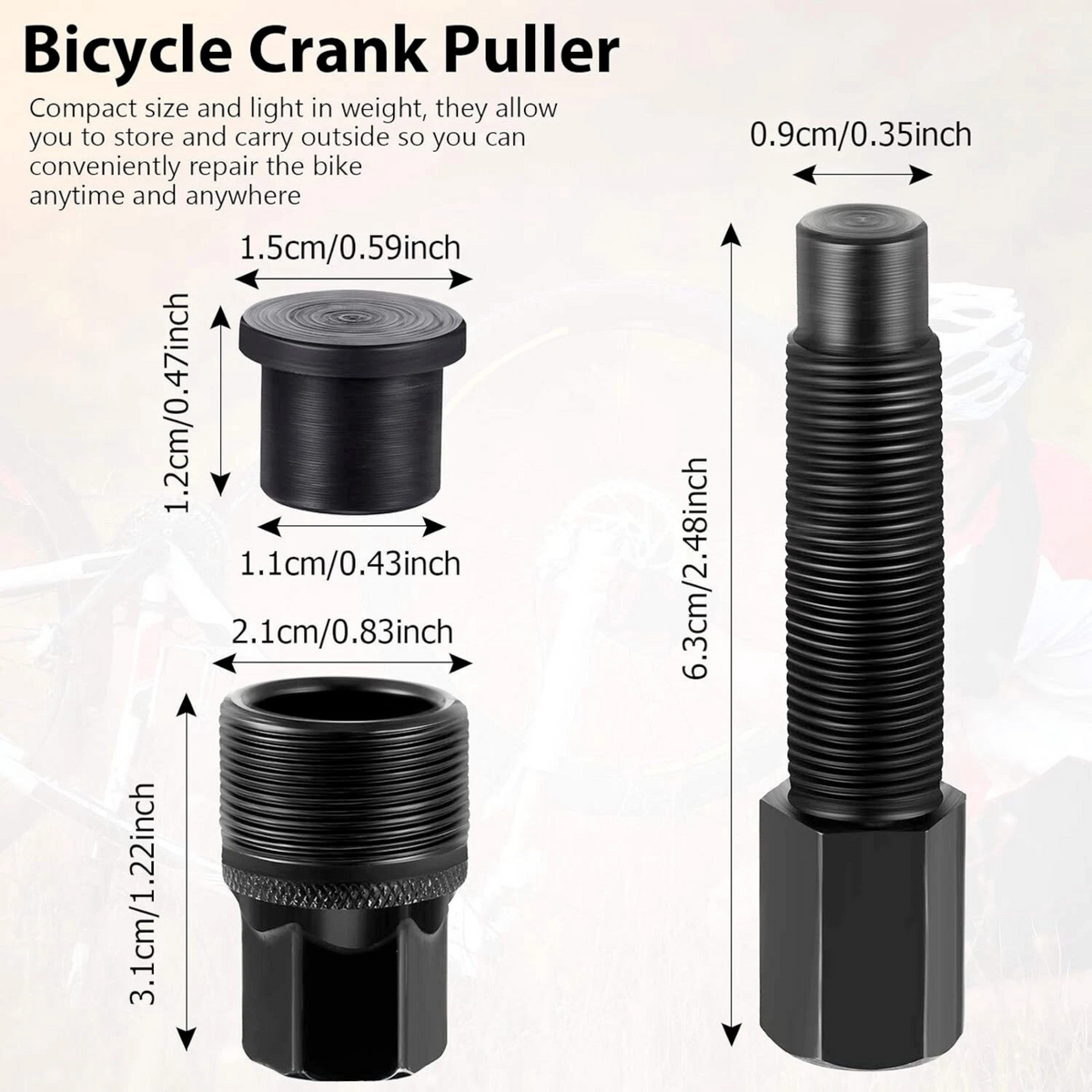 Crank Arm Puller Repair Remover Removal Tool Bicycle Cycle Bike Crankset